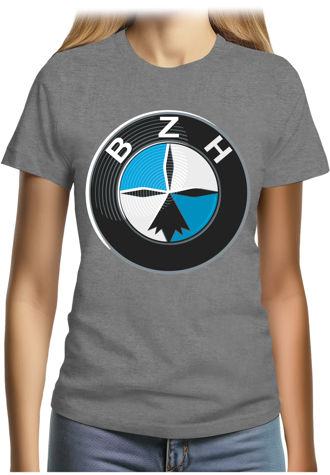 T-Shirt Femme BZH Das auto