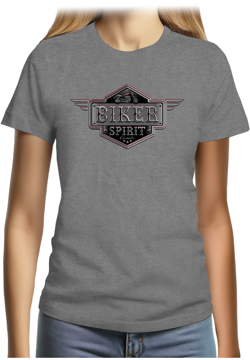 T-Shirt Femme Moto L'esprit biker