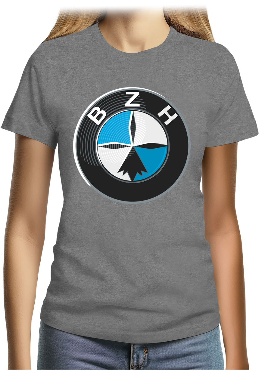 T-Shirt Femme BZH La voiture Allemande de Bretagne