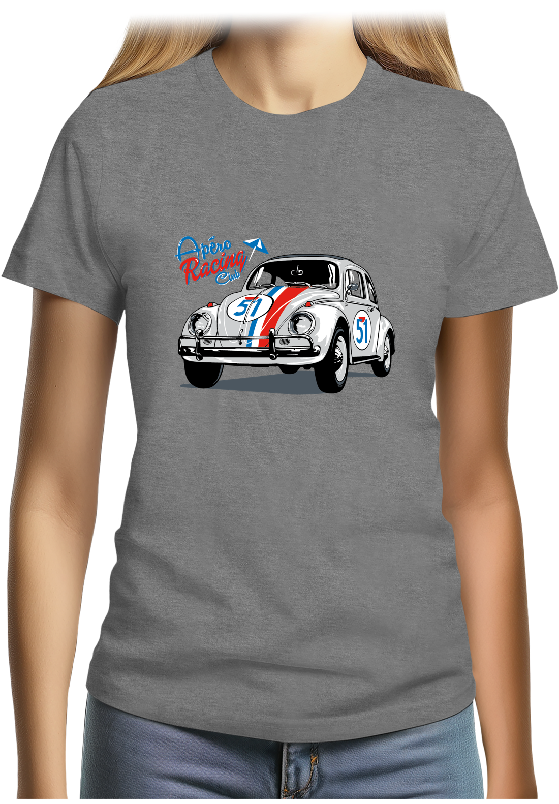 T-Shirt Femme Cox apéro racing automobile