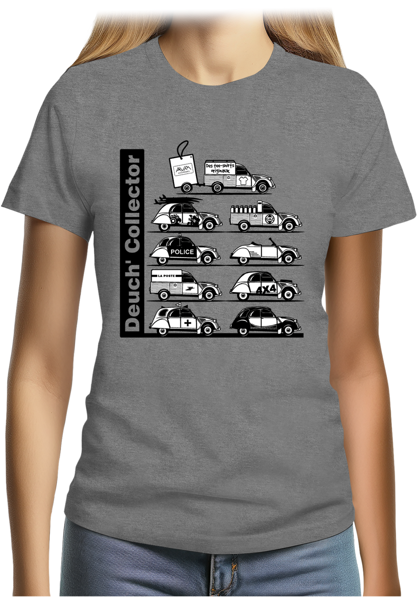 T-Shirt Femme Voiture 2CV Collector
