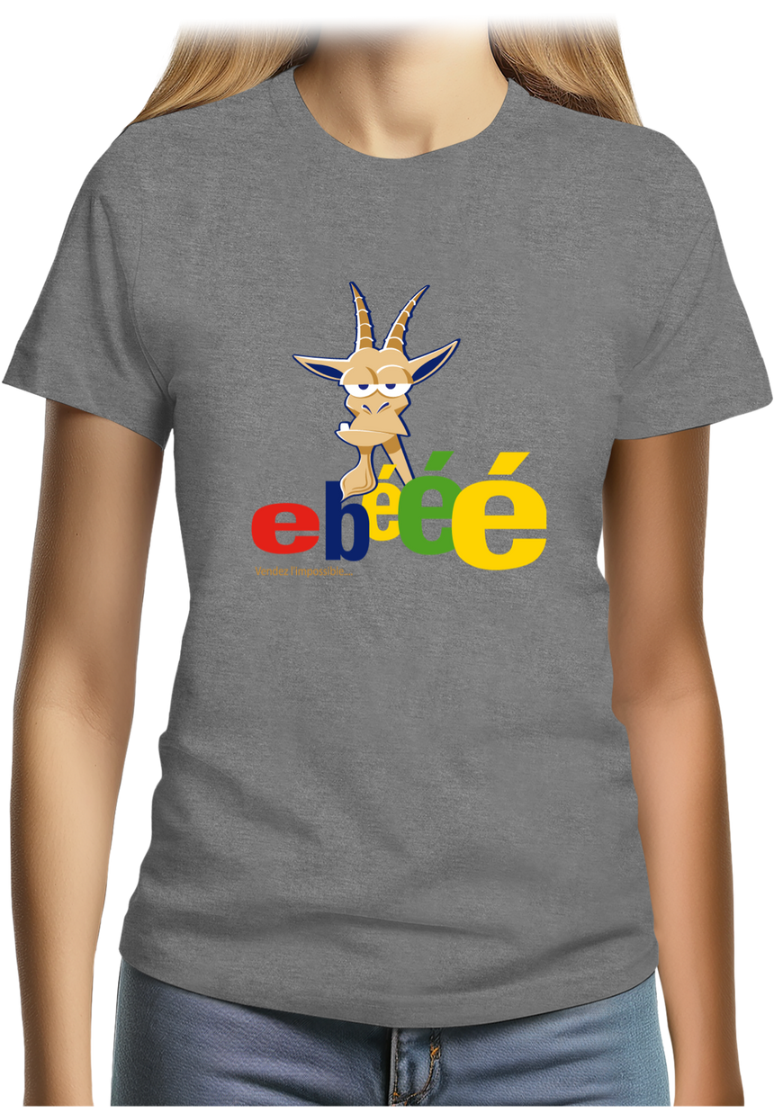 T-Shirt Femme Ebééé Bouquetin