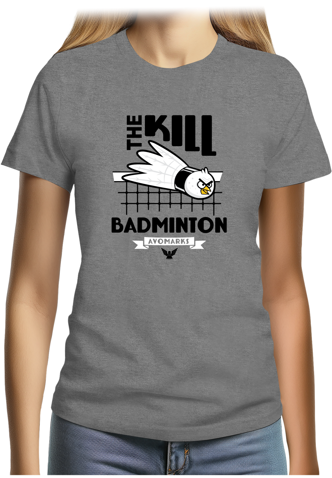 T-Shirt Femme Kill Badminton