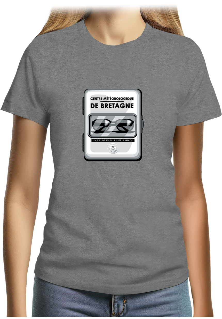 T-Shirt Femme Lunette de soleil Bretonne