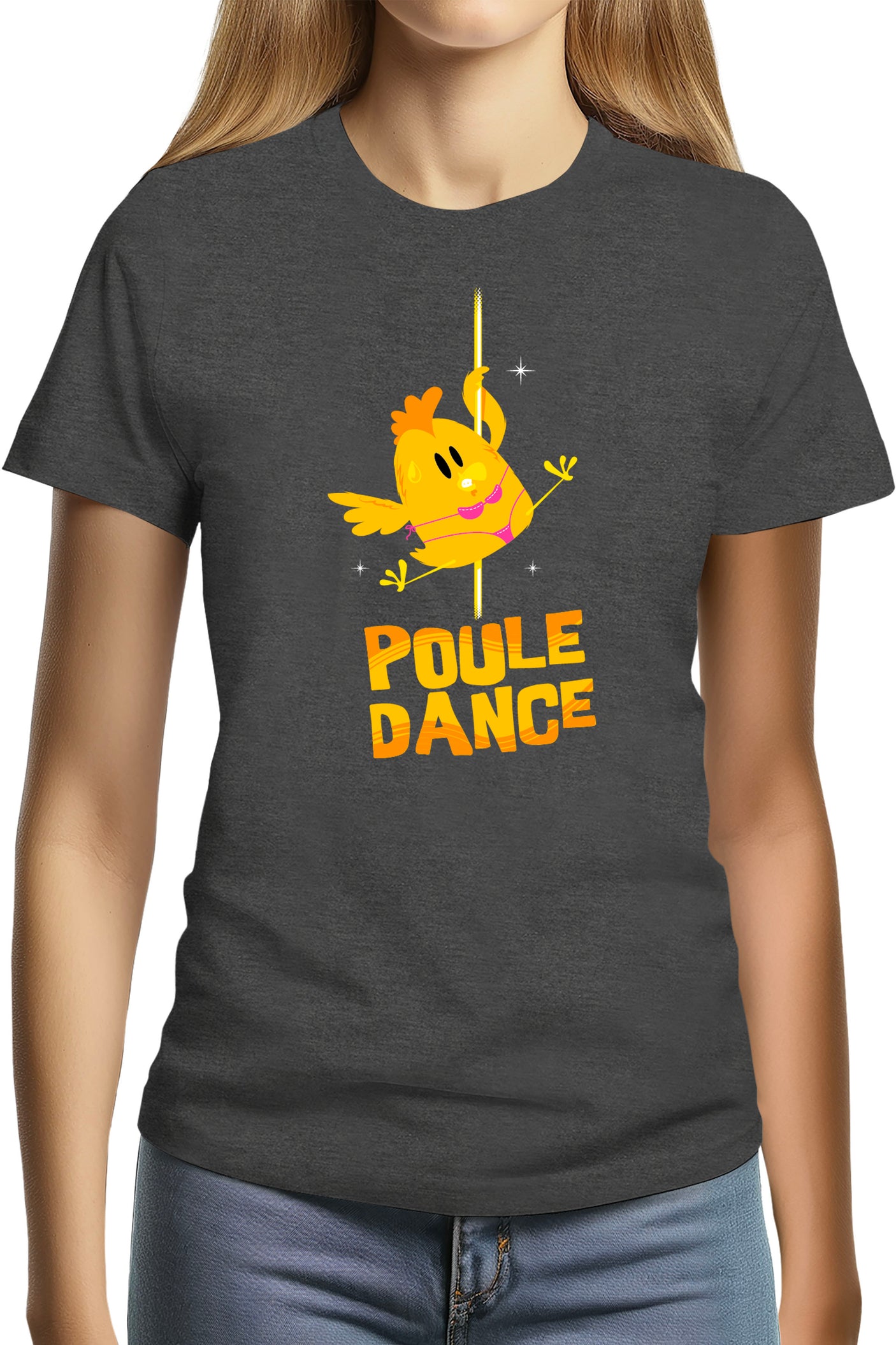 T-Shirt Femme Poule Dance