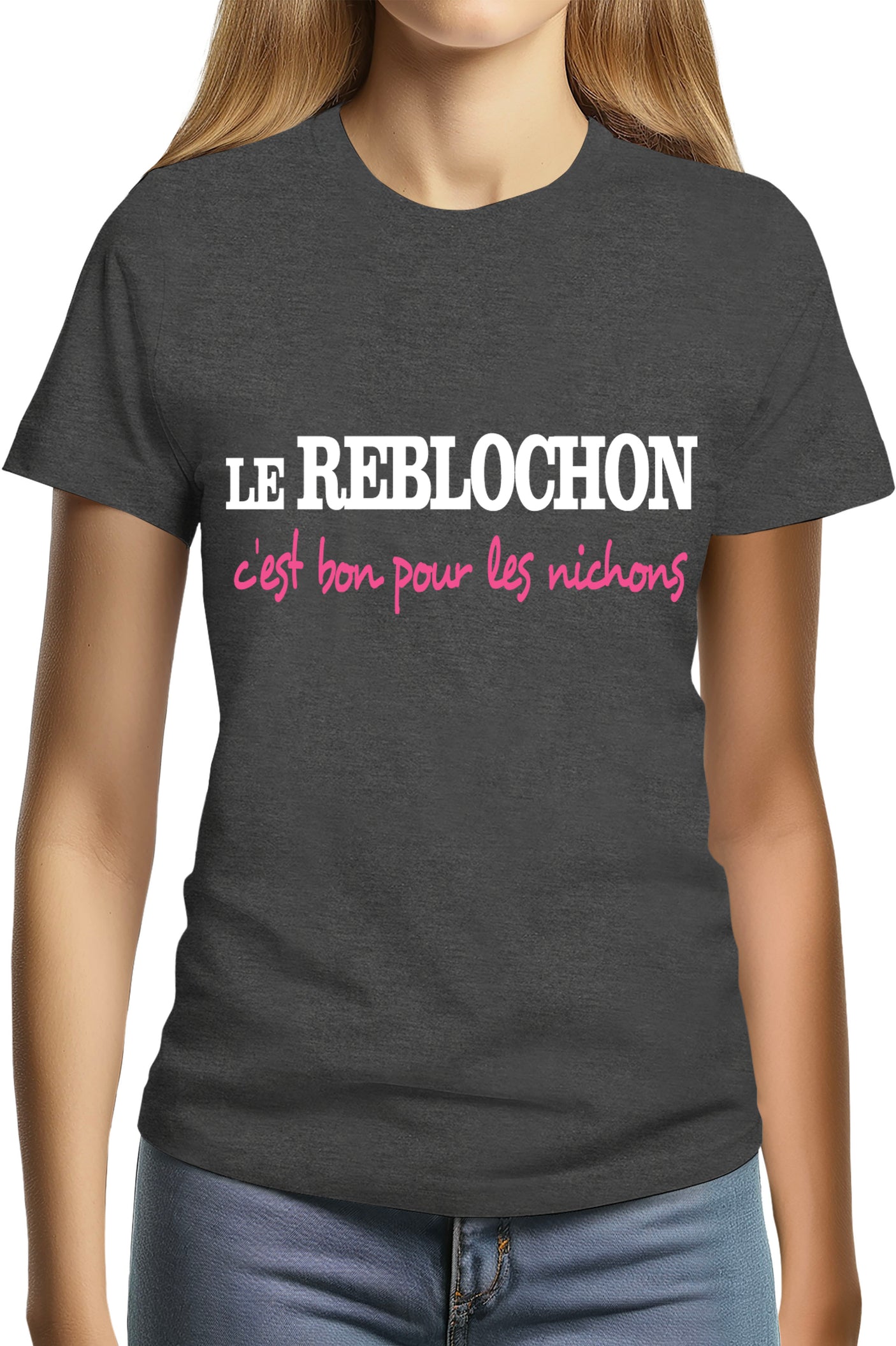 T-Shirt Femme Le reblochon nichons