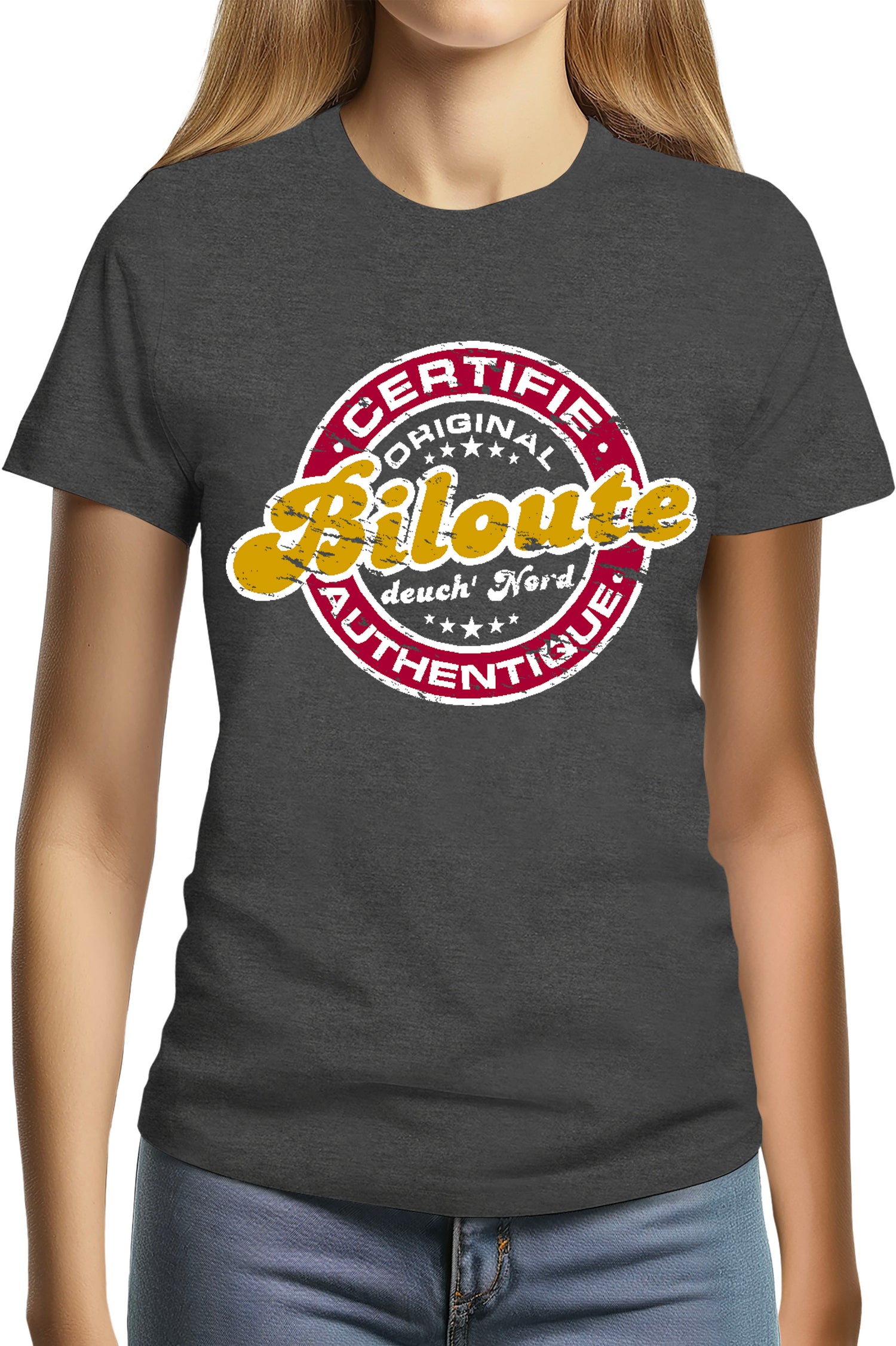 T-Shirt Femme Certifie authentique biloute