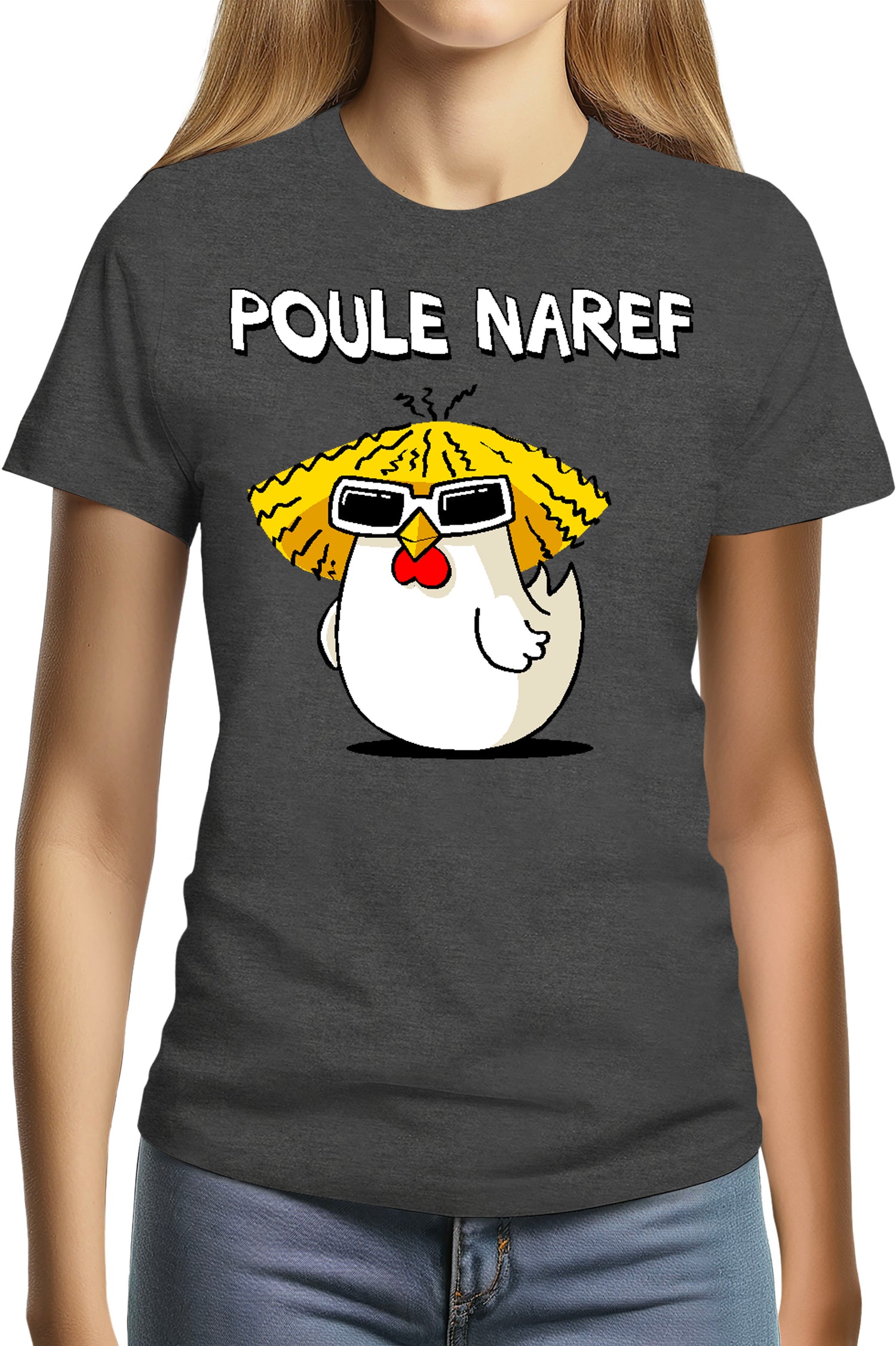 T-Shirt Femme Poule Naref