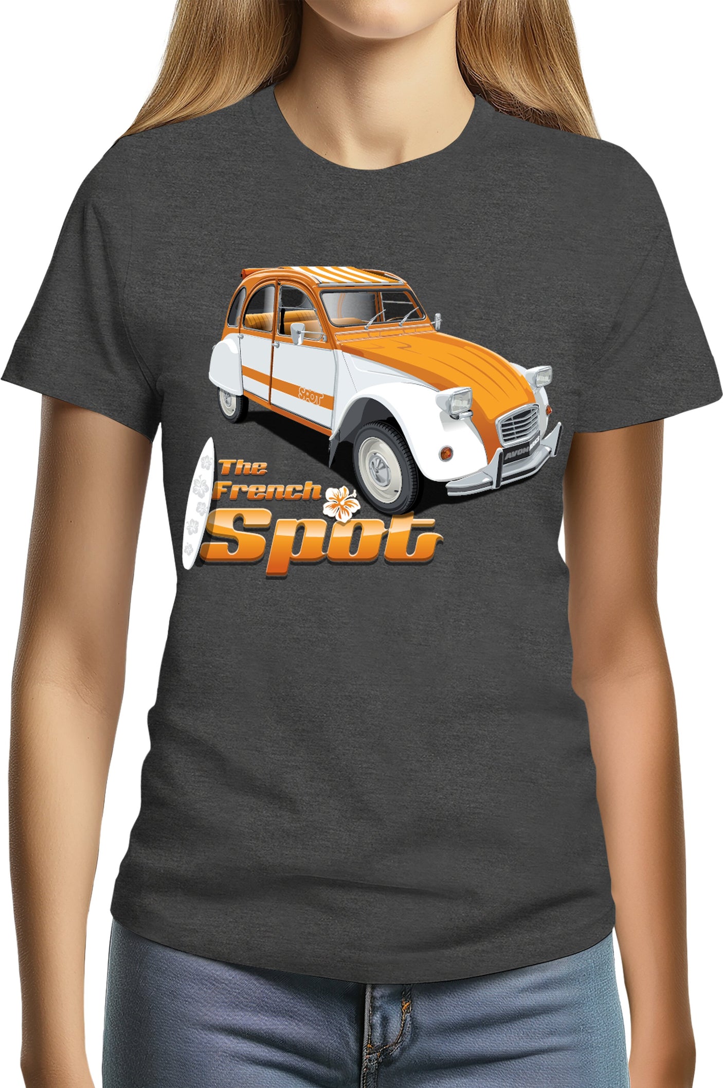 T-Shirt Femme The french spot 02 cv