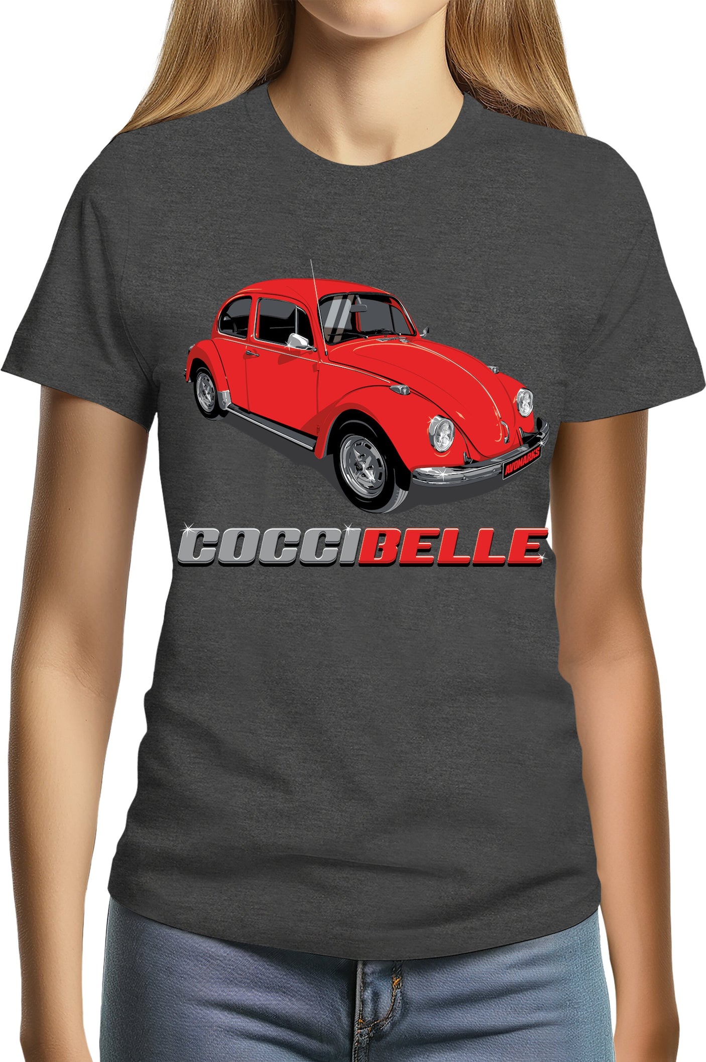 T-Shirt Femme la coccinelle est la coccibelle