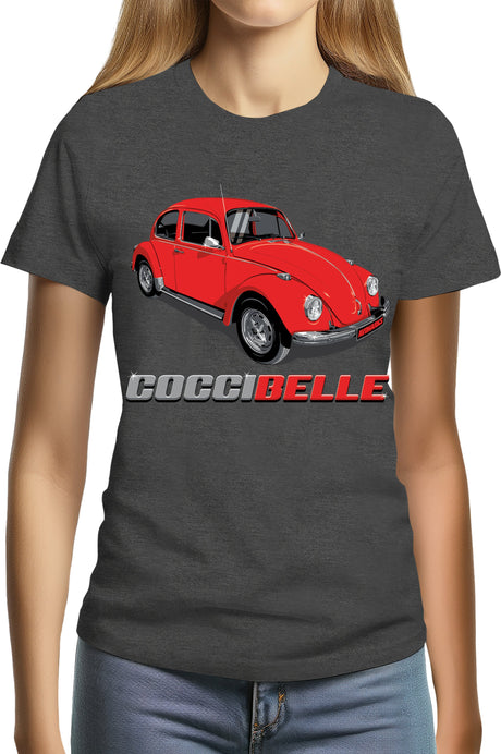 T-Shirt Femme la coccinelle est la coccibelle