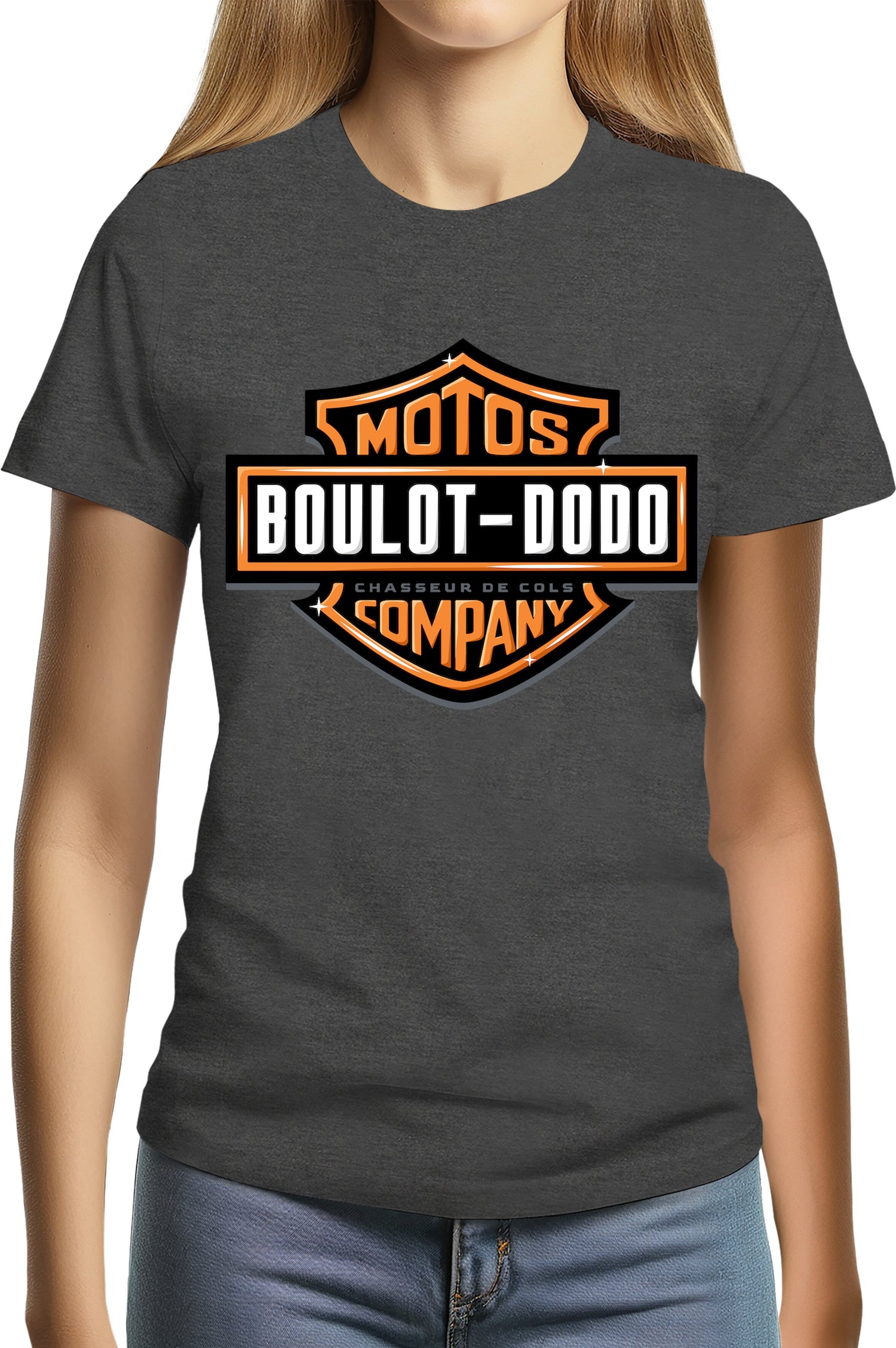 T-Shirt Femme Motos boulot dodo