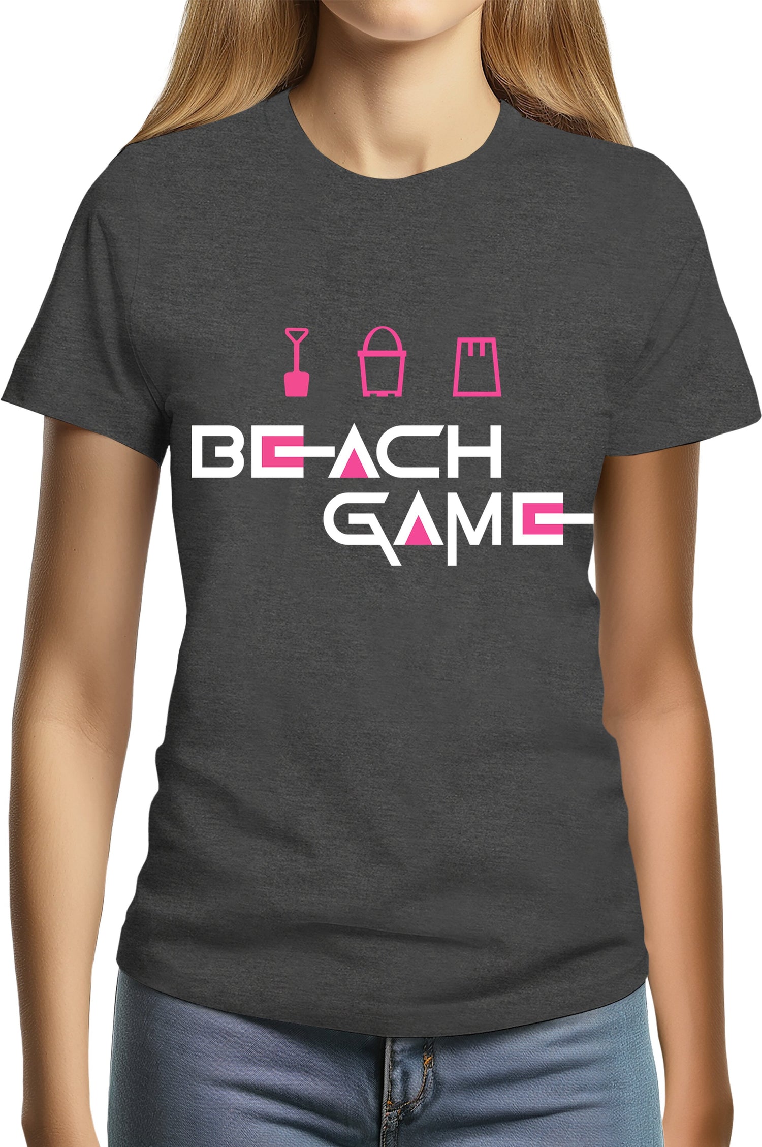 T-Shirt Femme Beach game