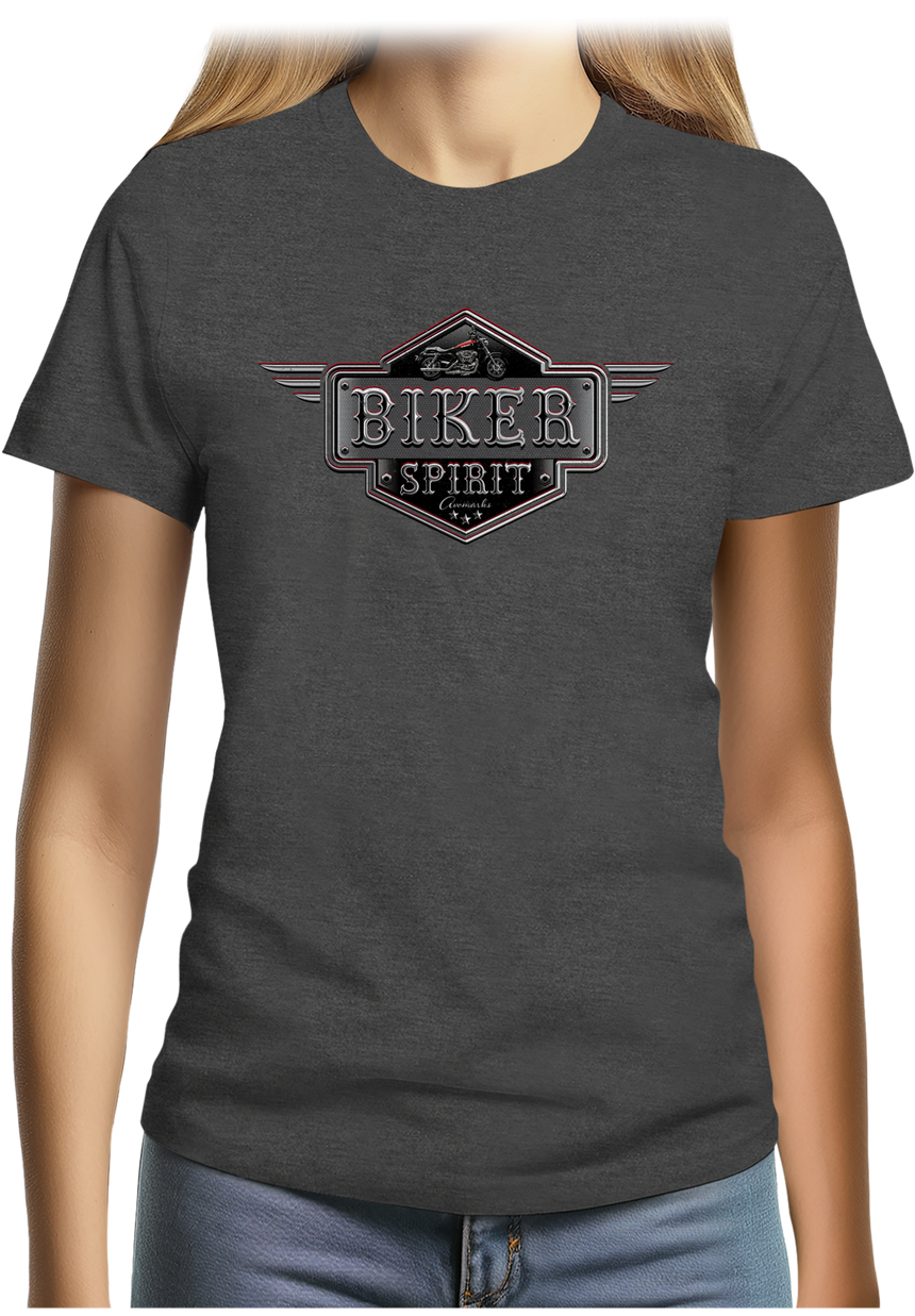 T-Shirt Femme Moto L'esprit biker