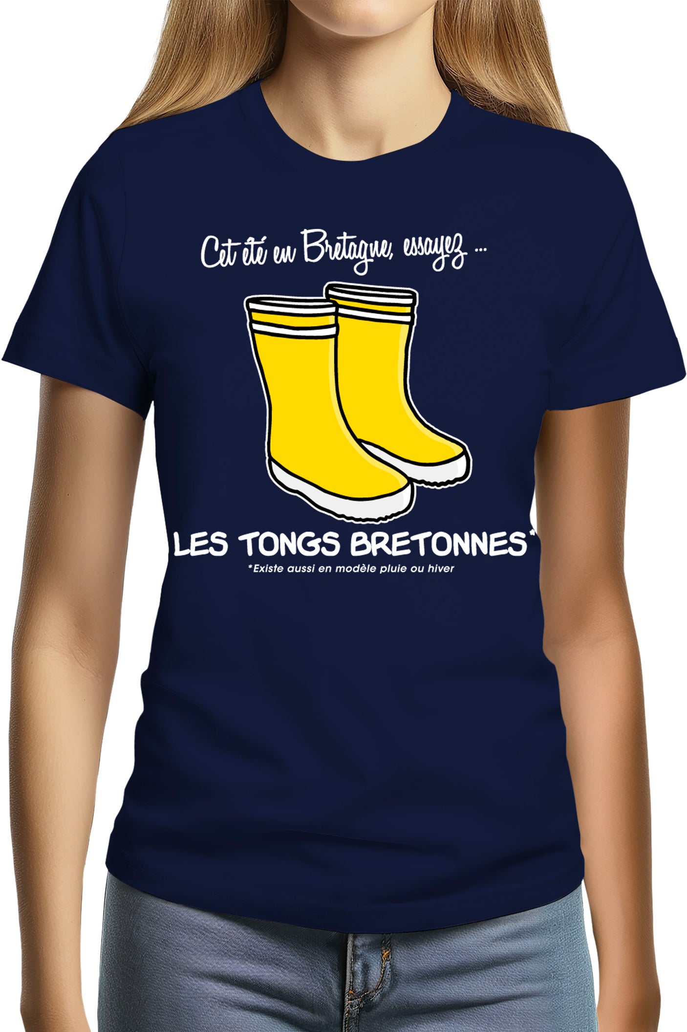 T-Shirt Femme Les Tongs Bretonnes