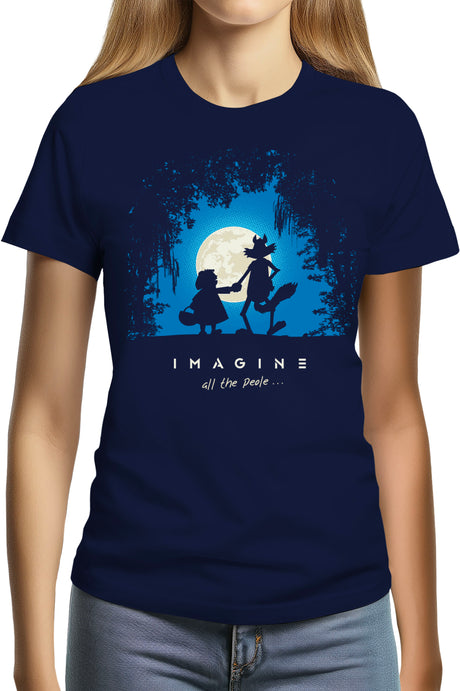 T-Shirt Femme Conte loup et chaperon