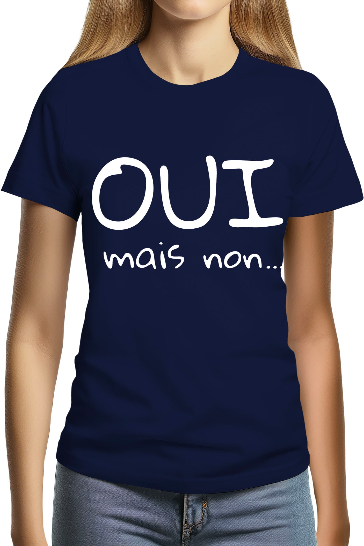 T-Shirt Femme Oui mais non...