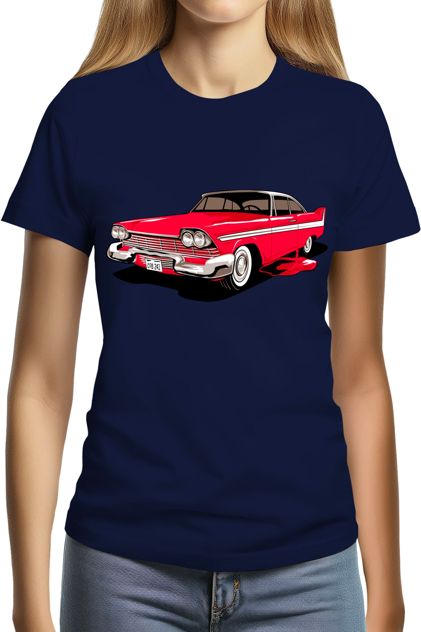 T-Shirt Femme Voiture Christine