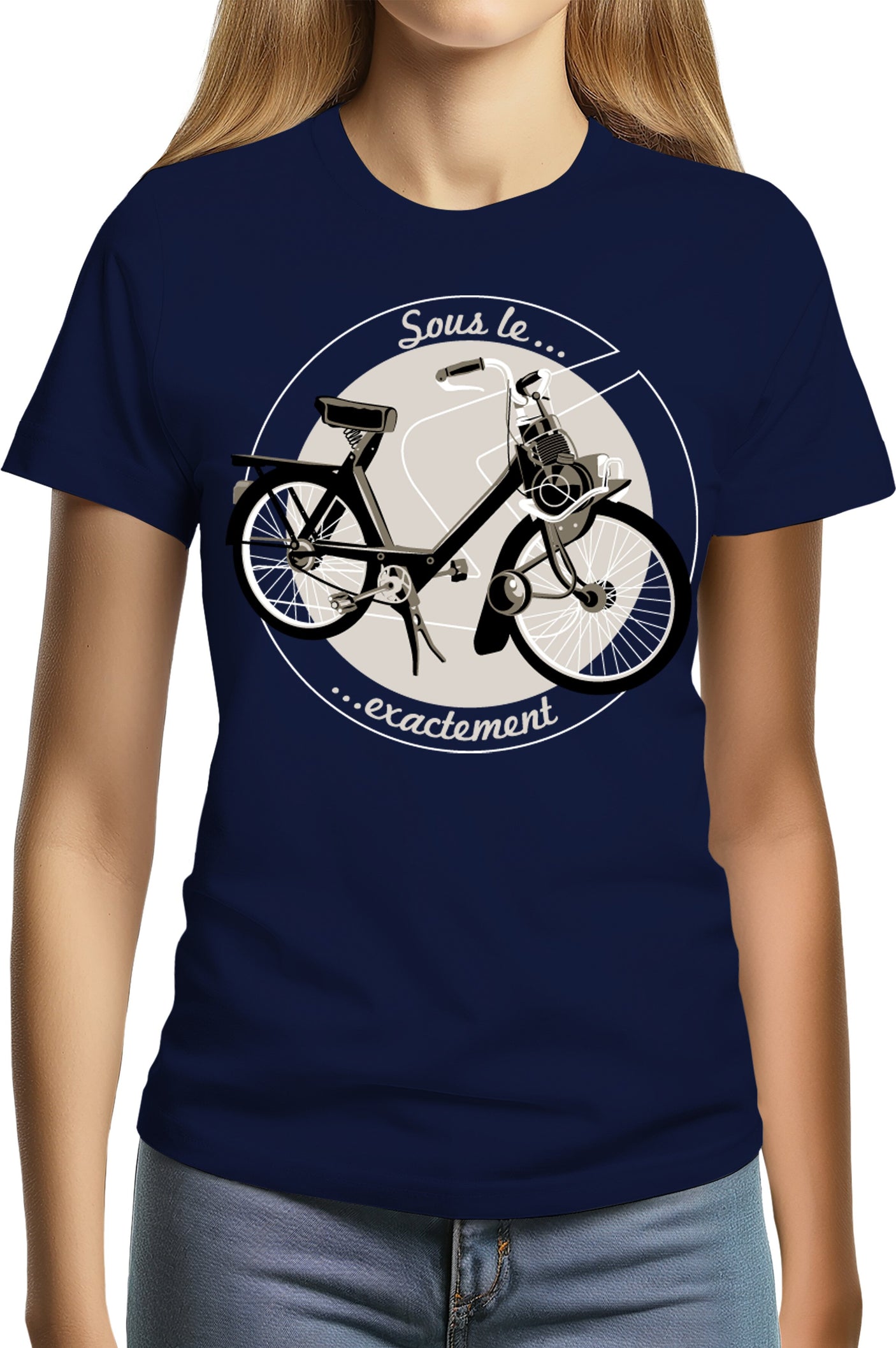 T-Shirt Femme Sous le solex