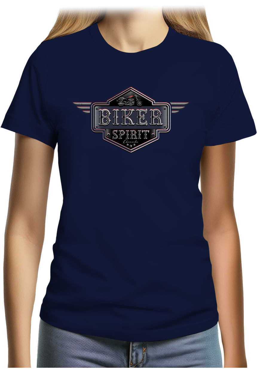 T-Shirt Femme Moto L'esprit biker