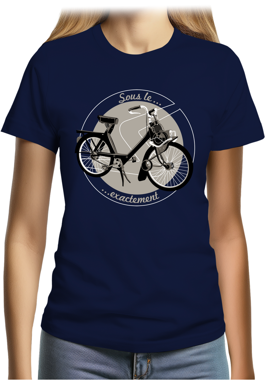 T-Shirt Femme Vélo sous le solex