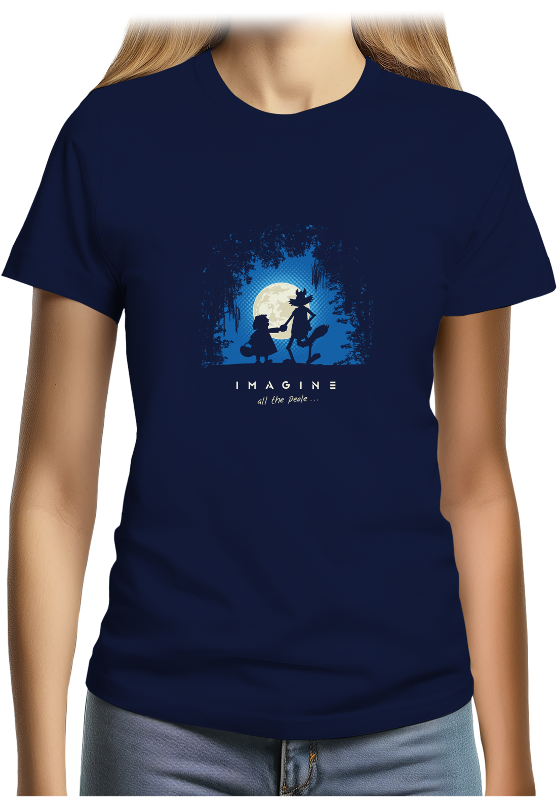 T-Shirt Femme Conte loup et chaperon rouge
