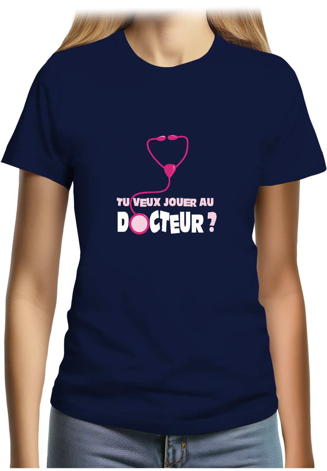T-Shirt Femme Tu Veux Jouer Au Docteur ?