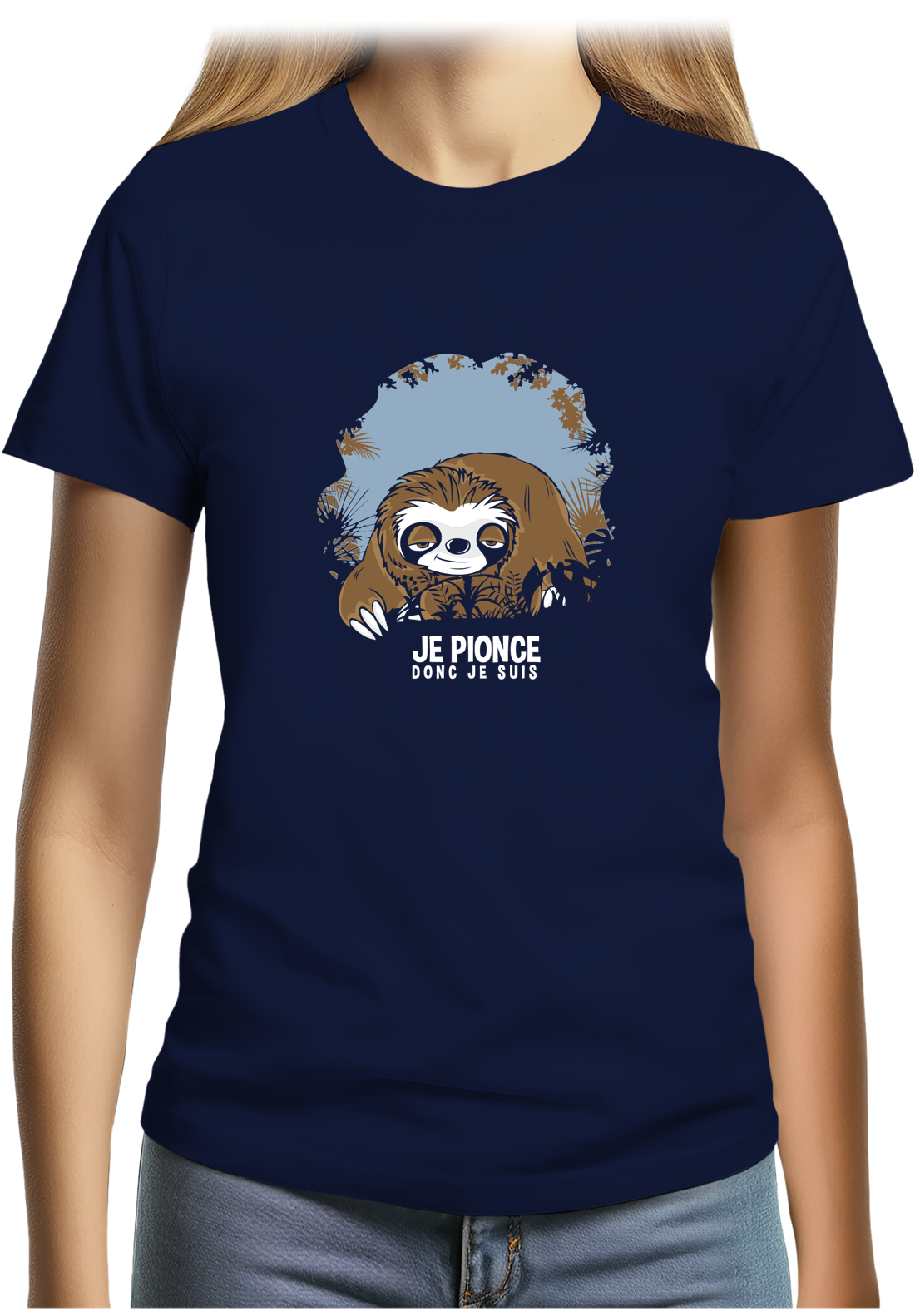 T-Shirt Femme Je pionce donc je suis