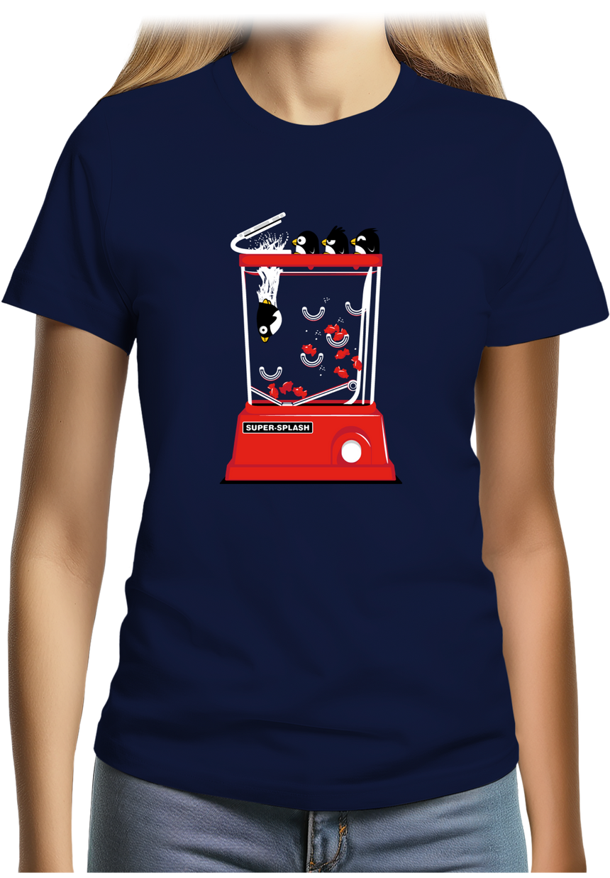 T-Shirt Femme Super Splash Pingouin