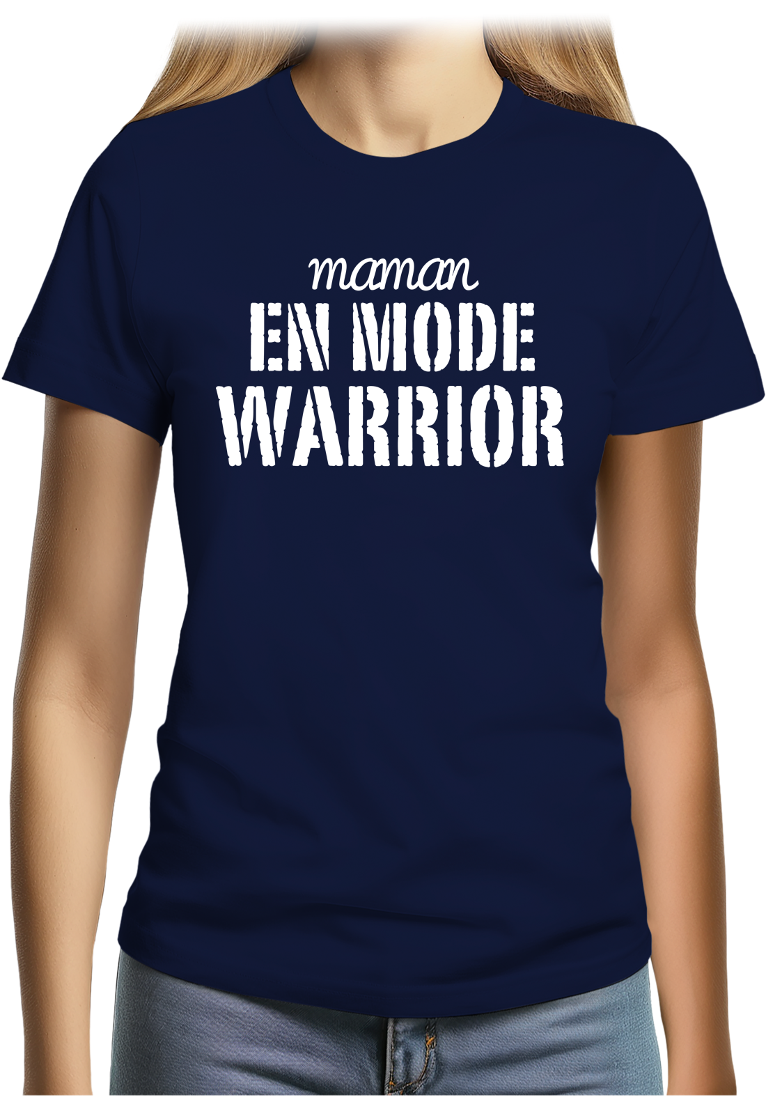 T-Shirt Femme Maman en mode Warrior
