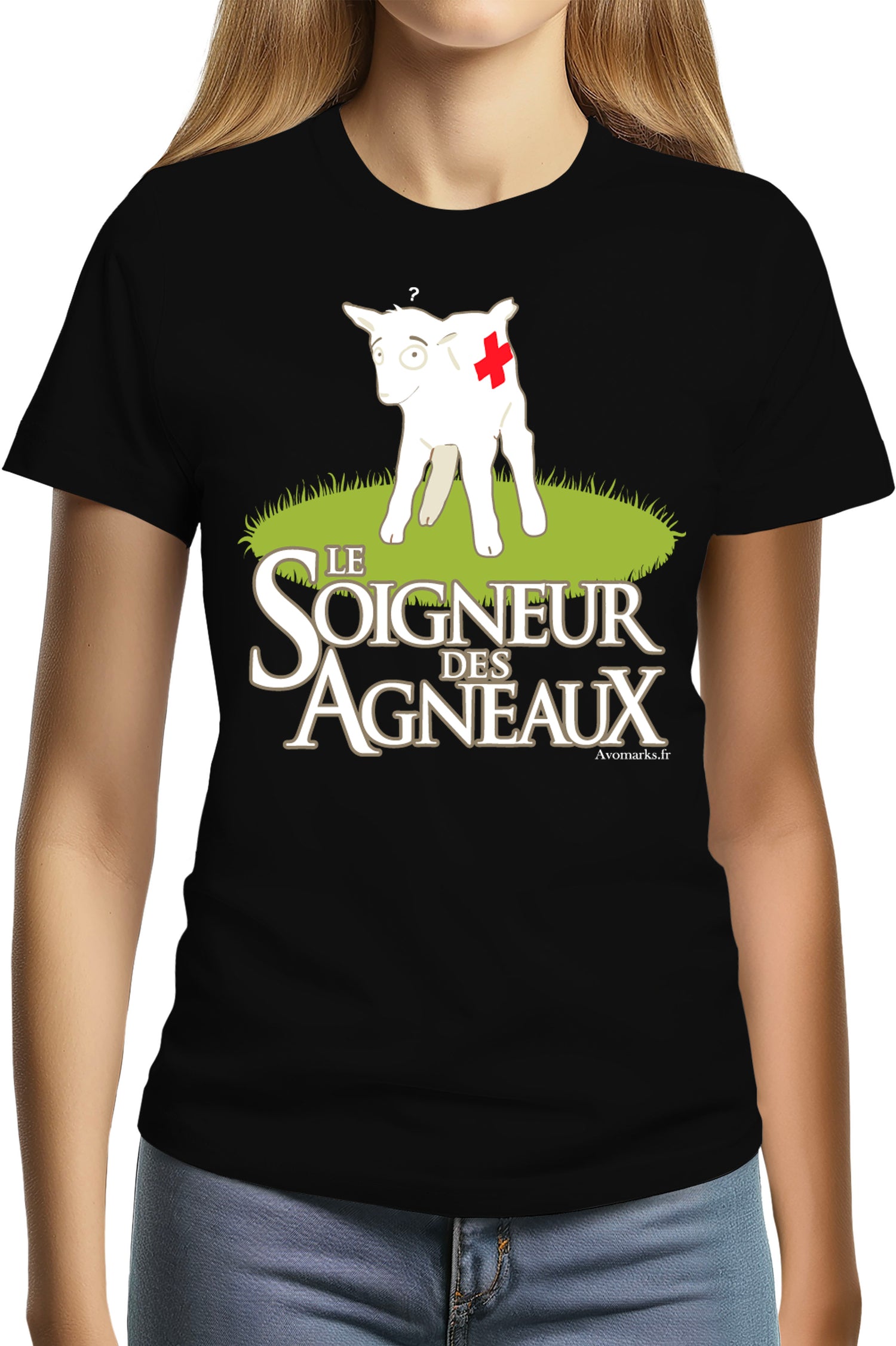 T-Shirt Femme Soigneur des agneaux