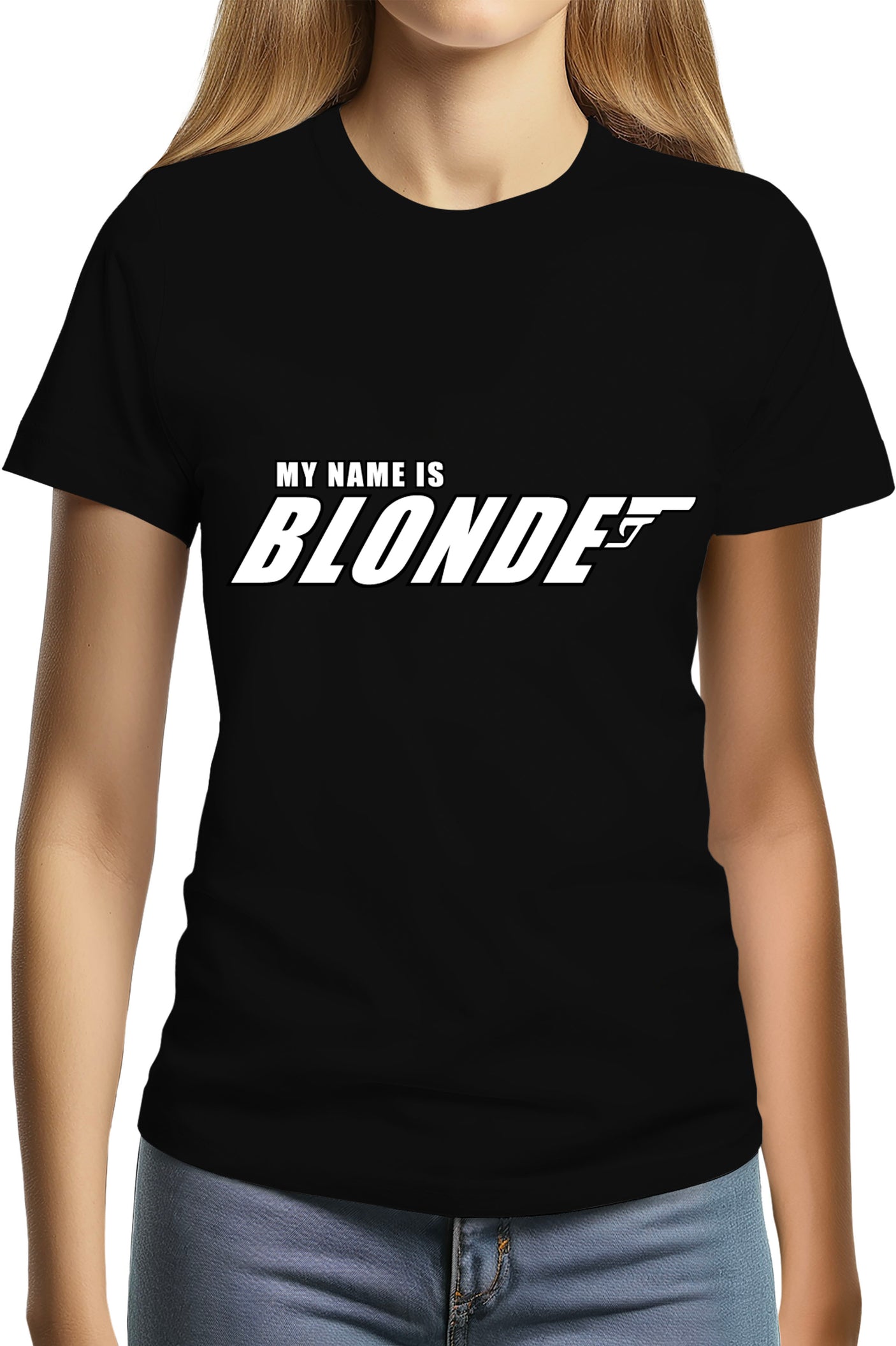 T-Shirt Femme My Name Is Blonde