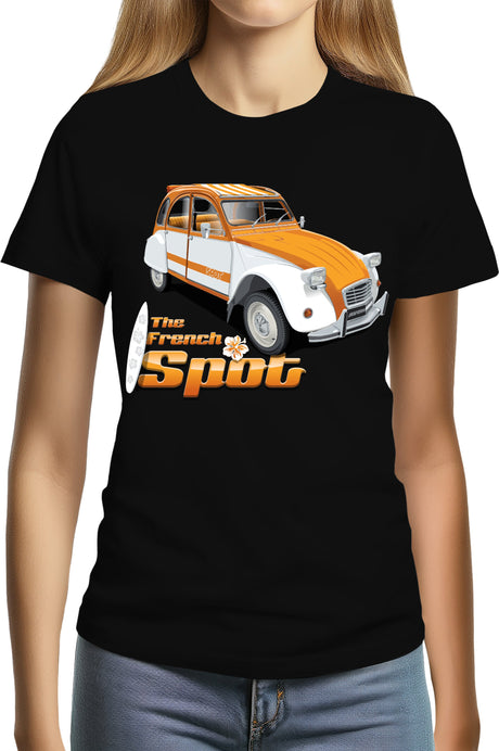 T-Shirt Femme The french spot 02 cv