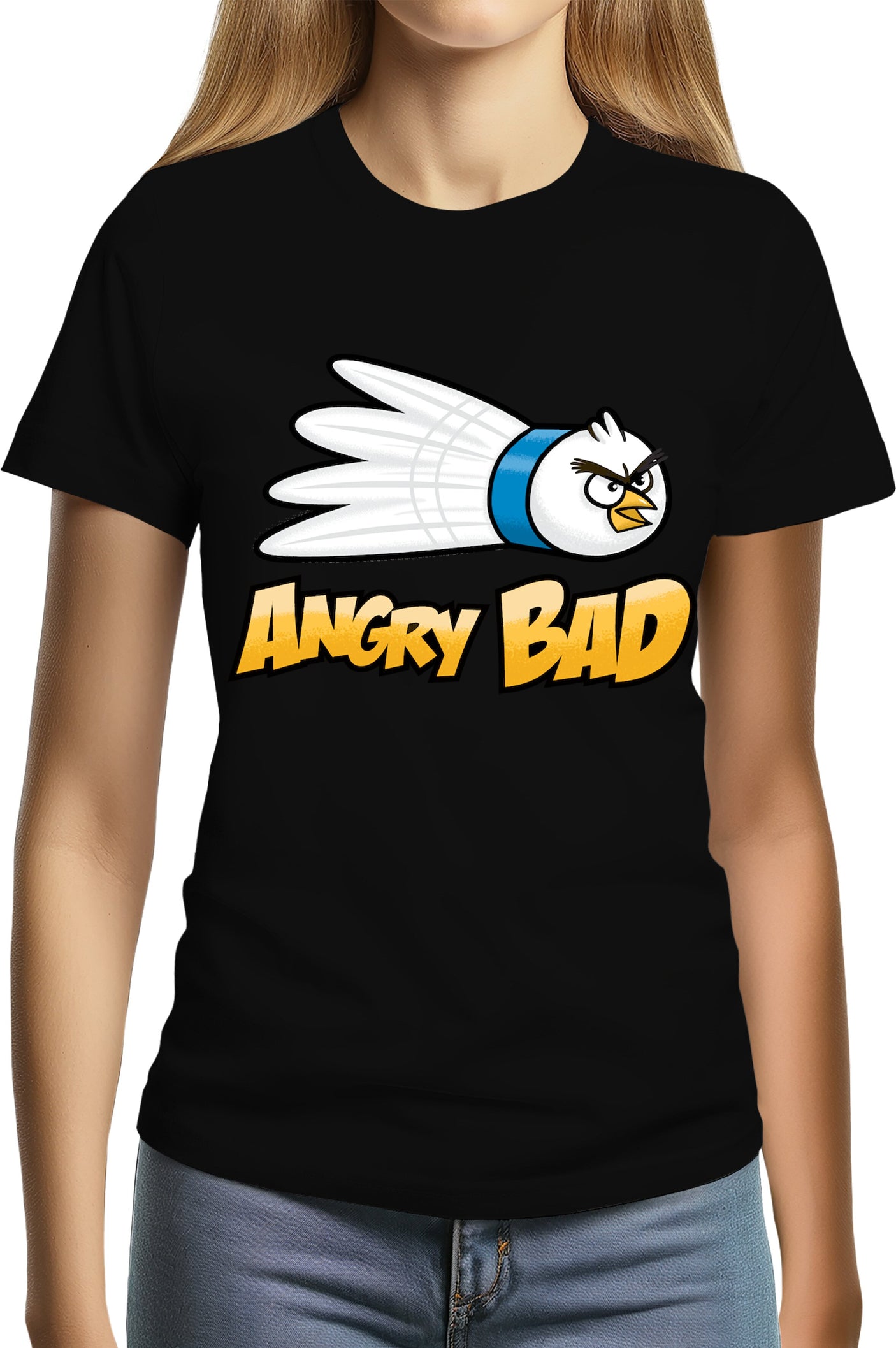 T-Shirt Femme Angry Bad, tout détruire