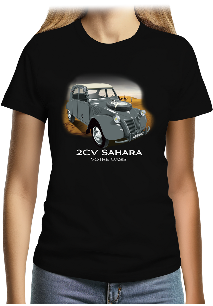 T-Shirt Femme La 2CV du Sahara