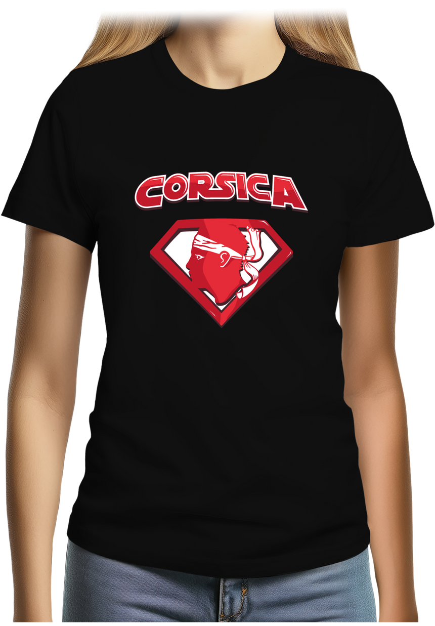 T-Shirt Femme Super Corsica