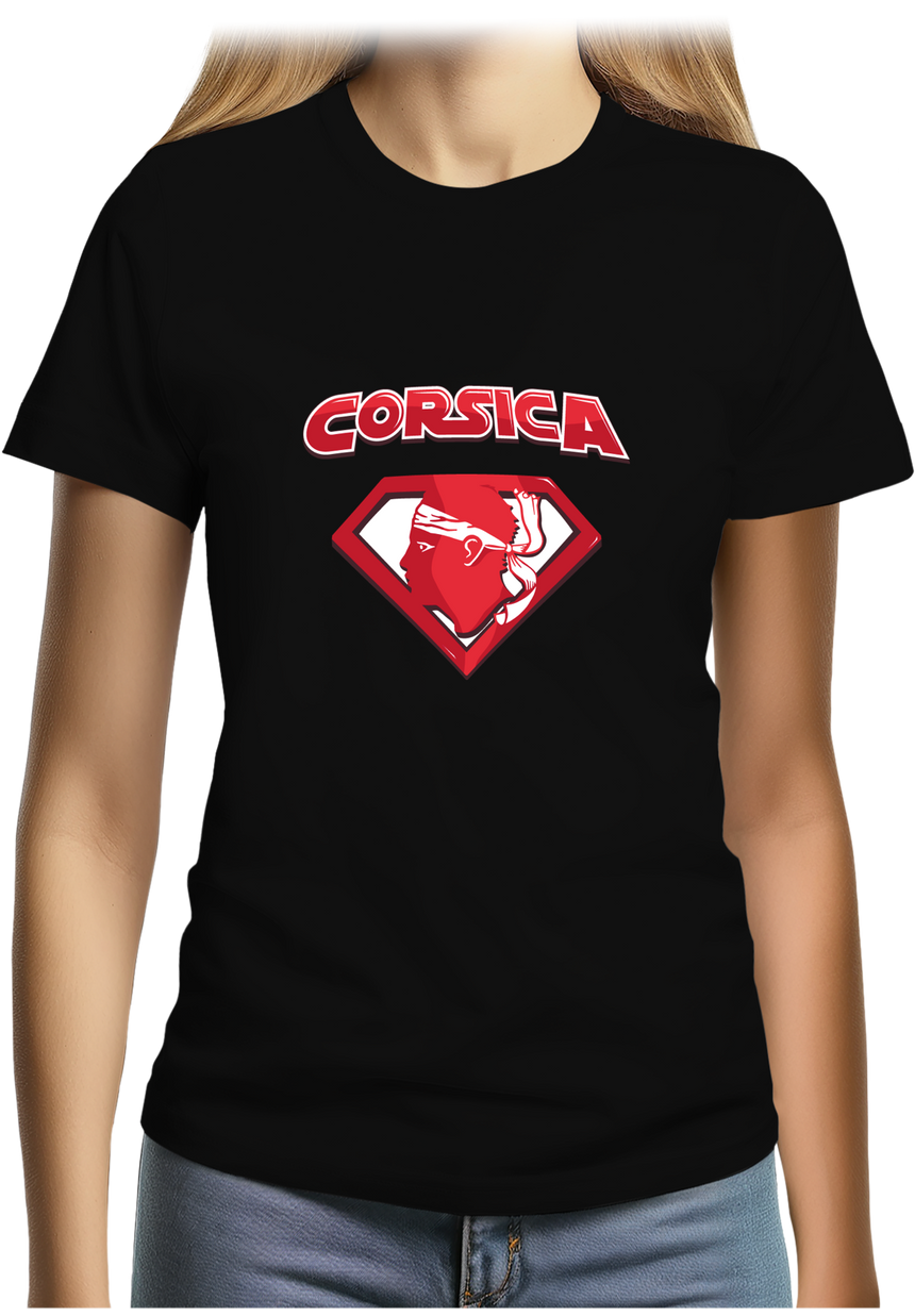 T-Shirt Femme Super Corsica