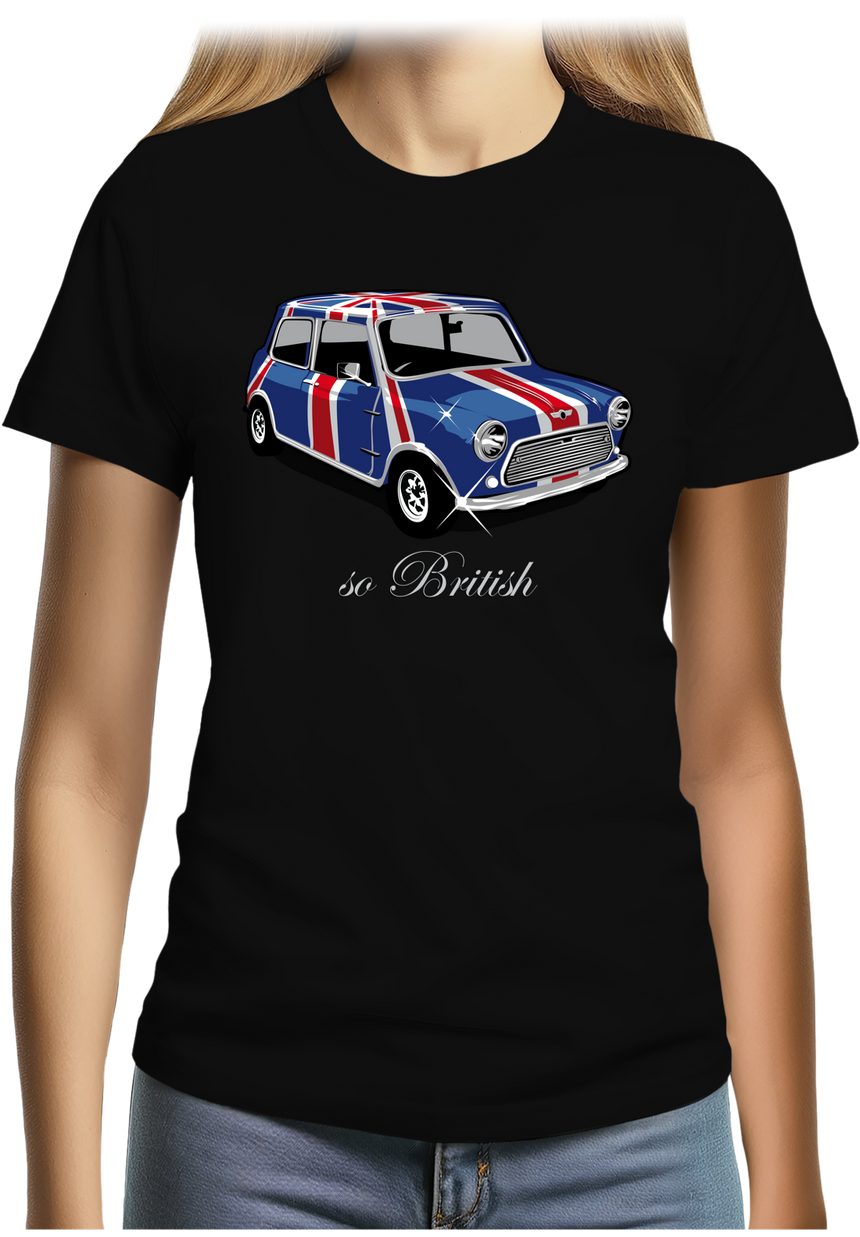 T-Shirt Femme So British Mini Anglaise