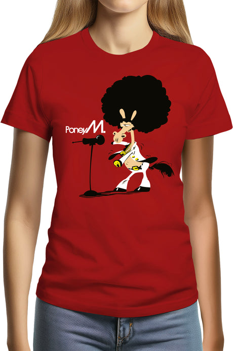 T-Shirt Femme Poney M