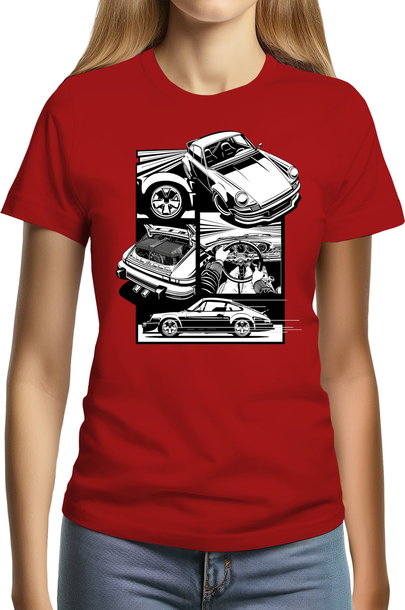 T-Shirt Femme 930 TURBO BANDE DESSINÉ