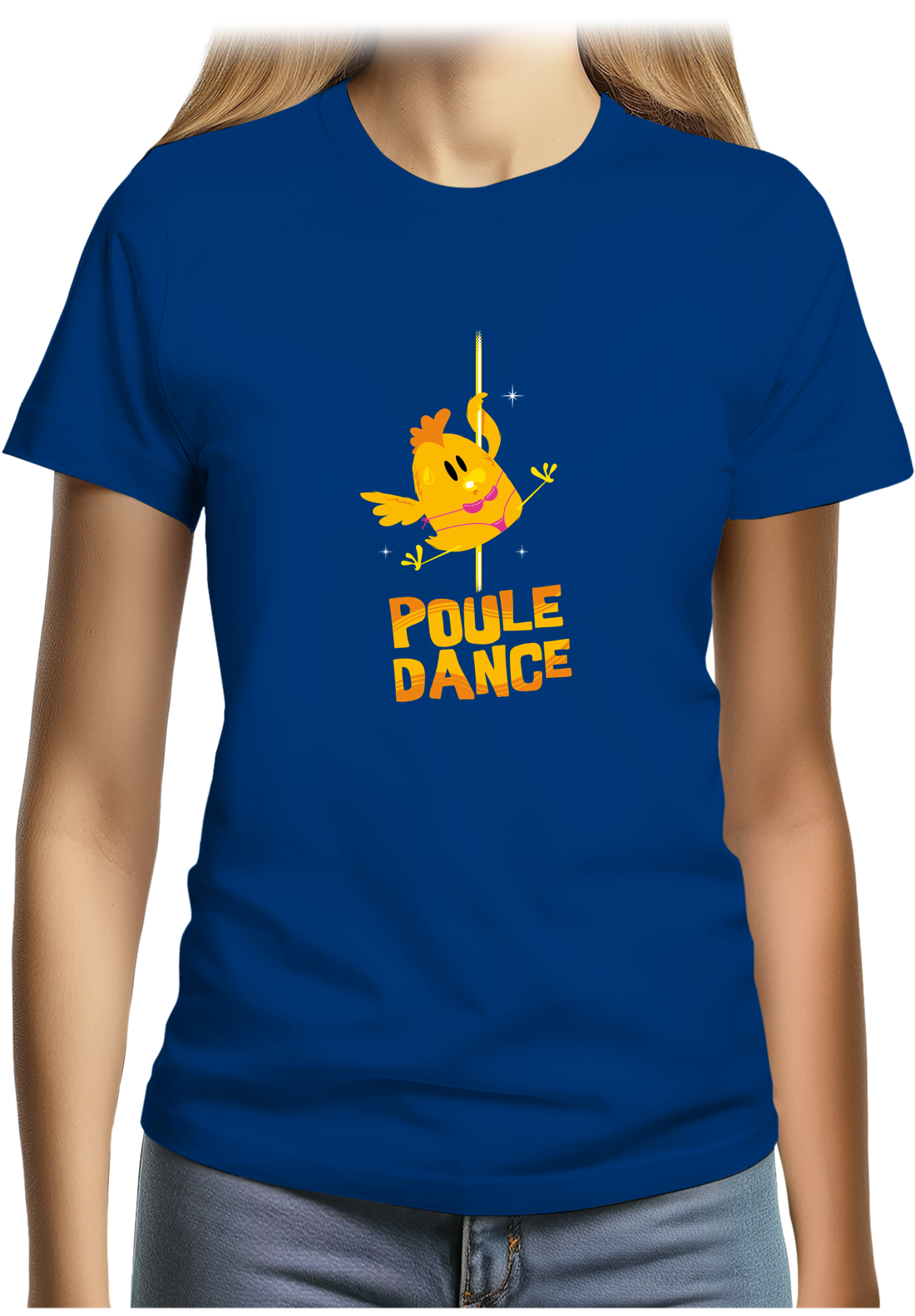 T-Shirt Femme Poule Dance
