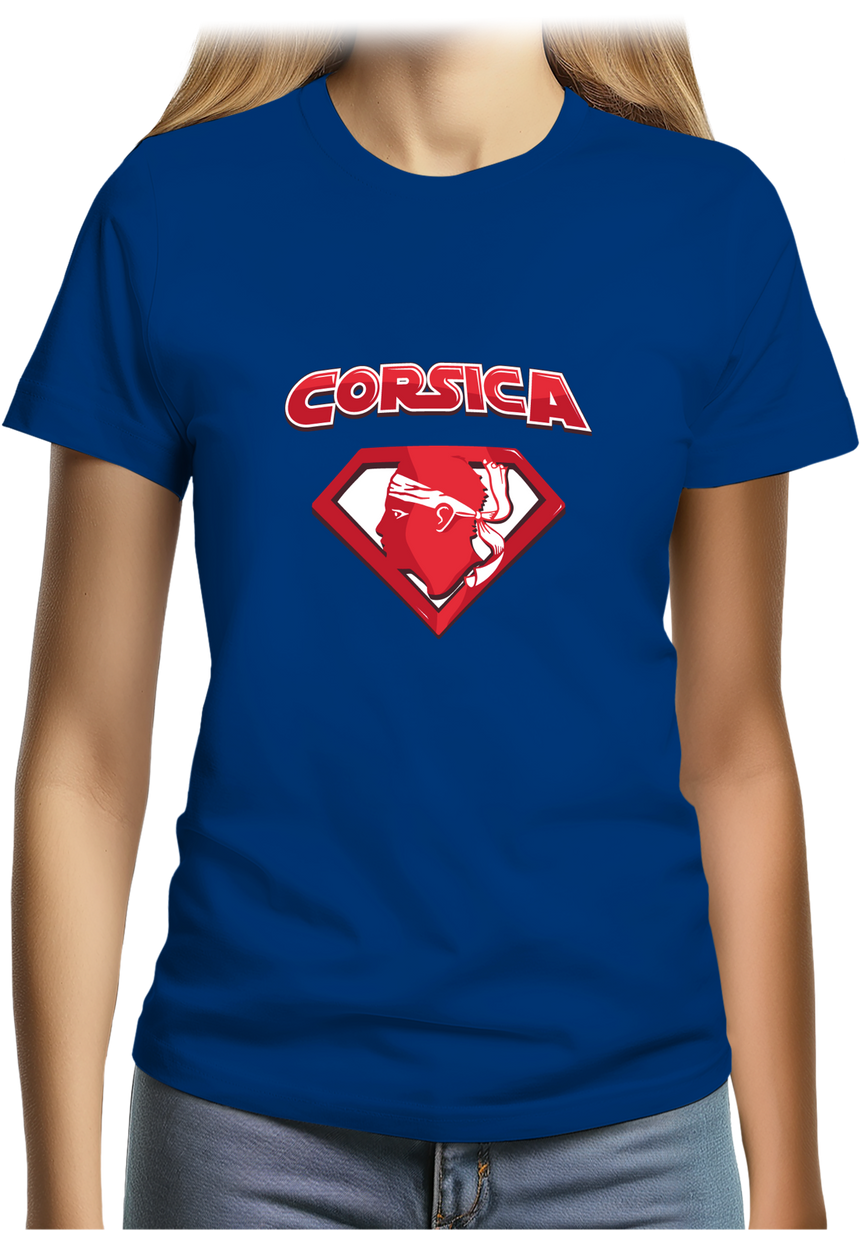 T-Shirt Femme Super Corsica