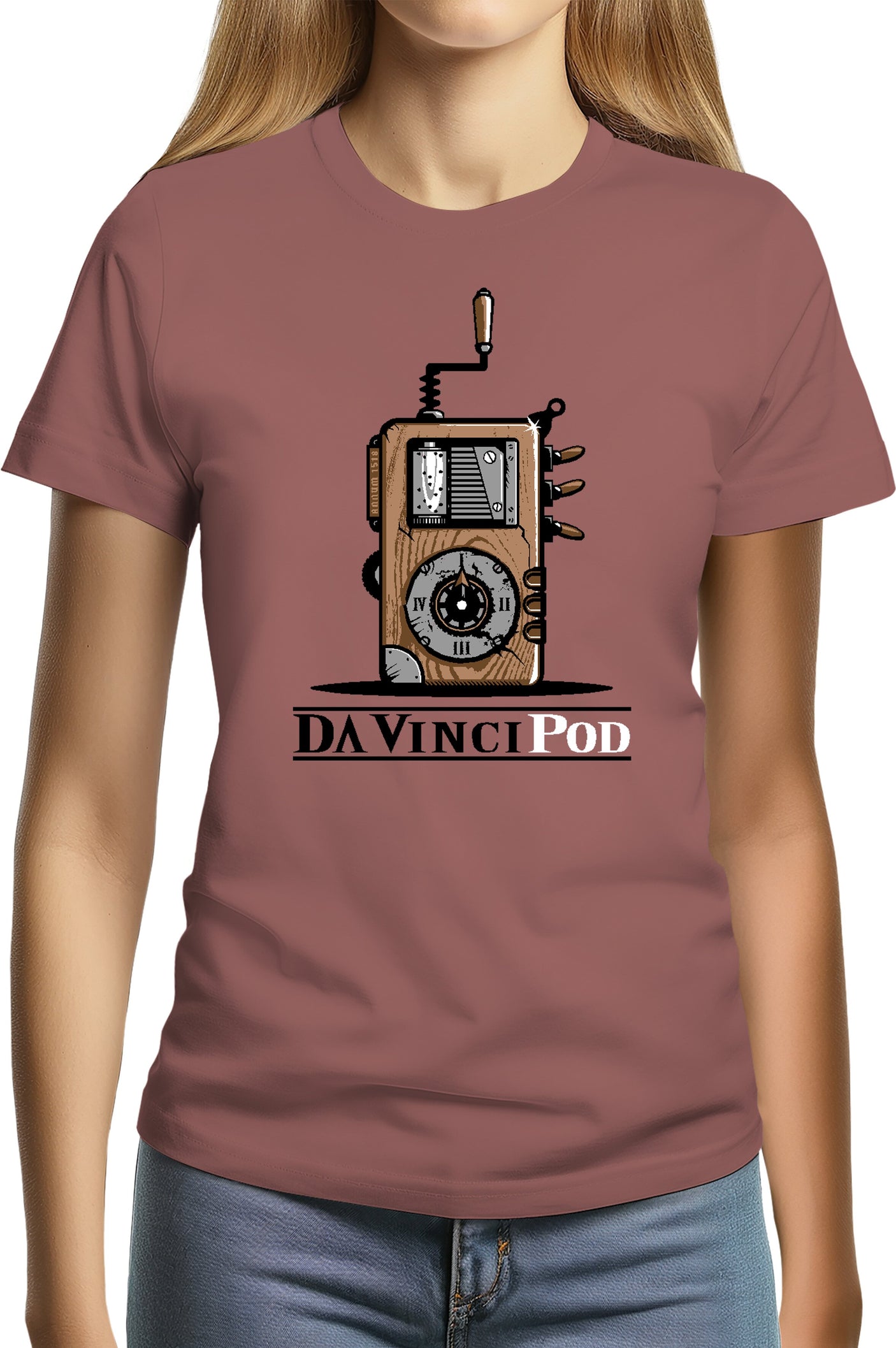 T-Shirt Femme Da Vinci Pod