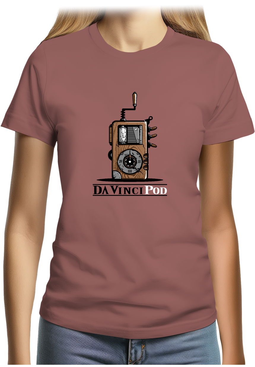T-Shirt Femme Da Vinci Pod
