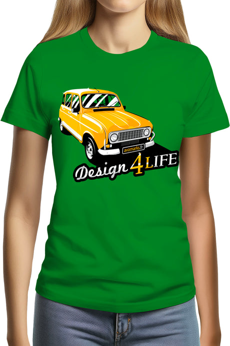 T-Shirt Femme Design 4L