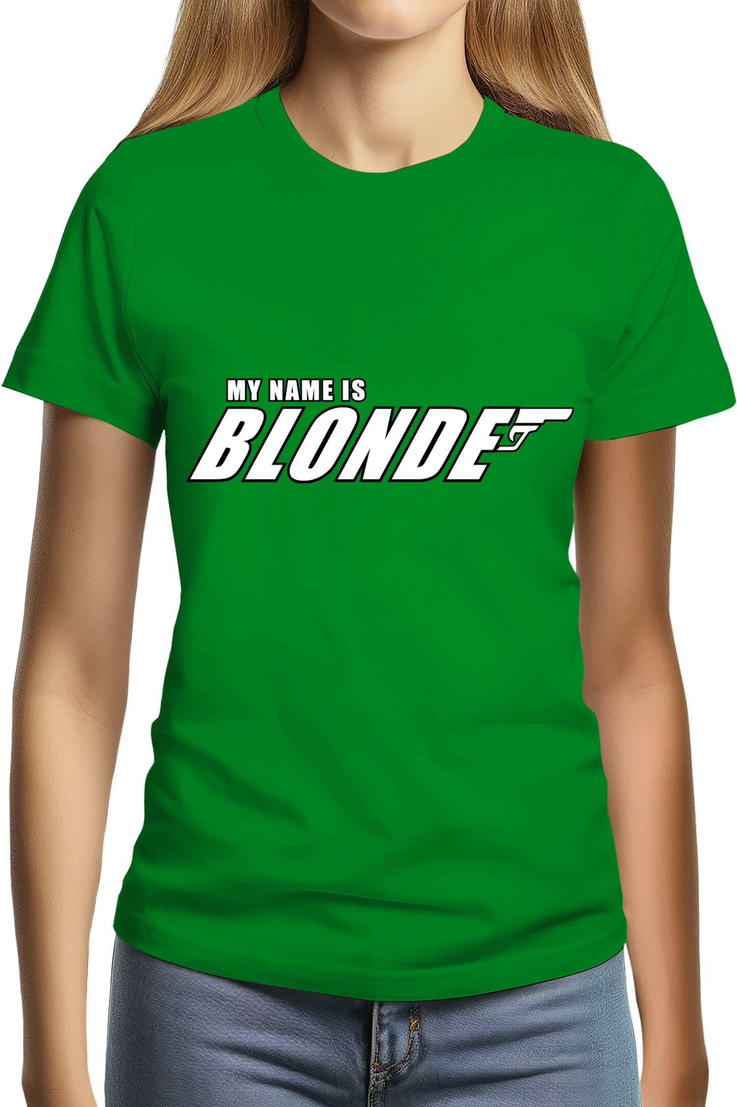 T-Shirt Femme My Name Is Blonde