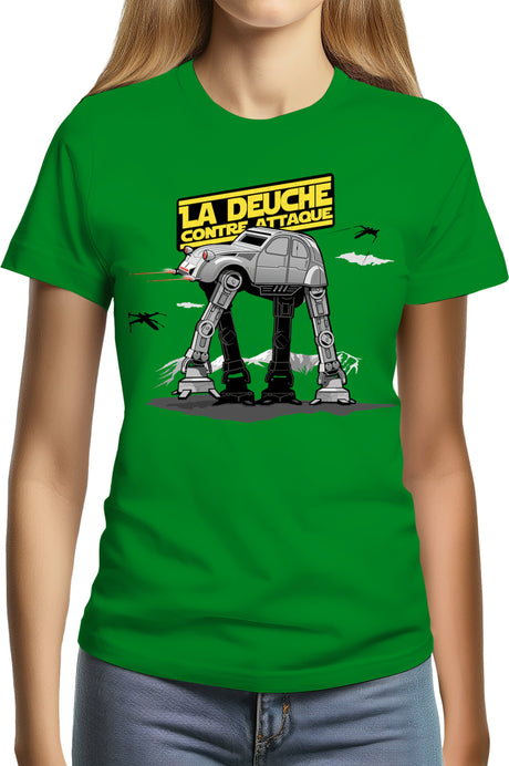 T-Shirt Femme La deuch contre attaque