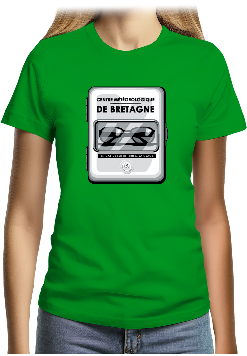 T-Shirt Femme Lunette de soleil Bretonne