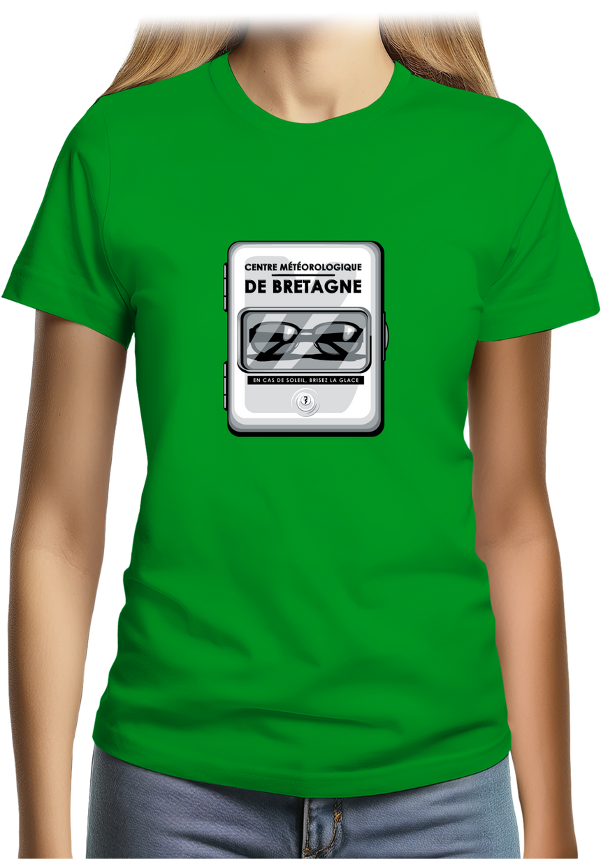 T-Shirt Femme Lunette de soleil Bretonne