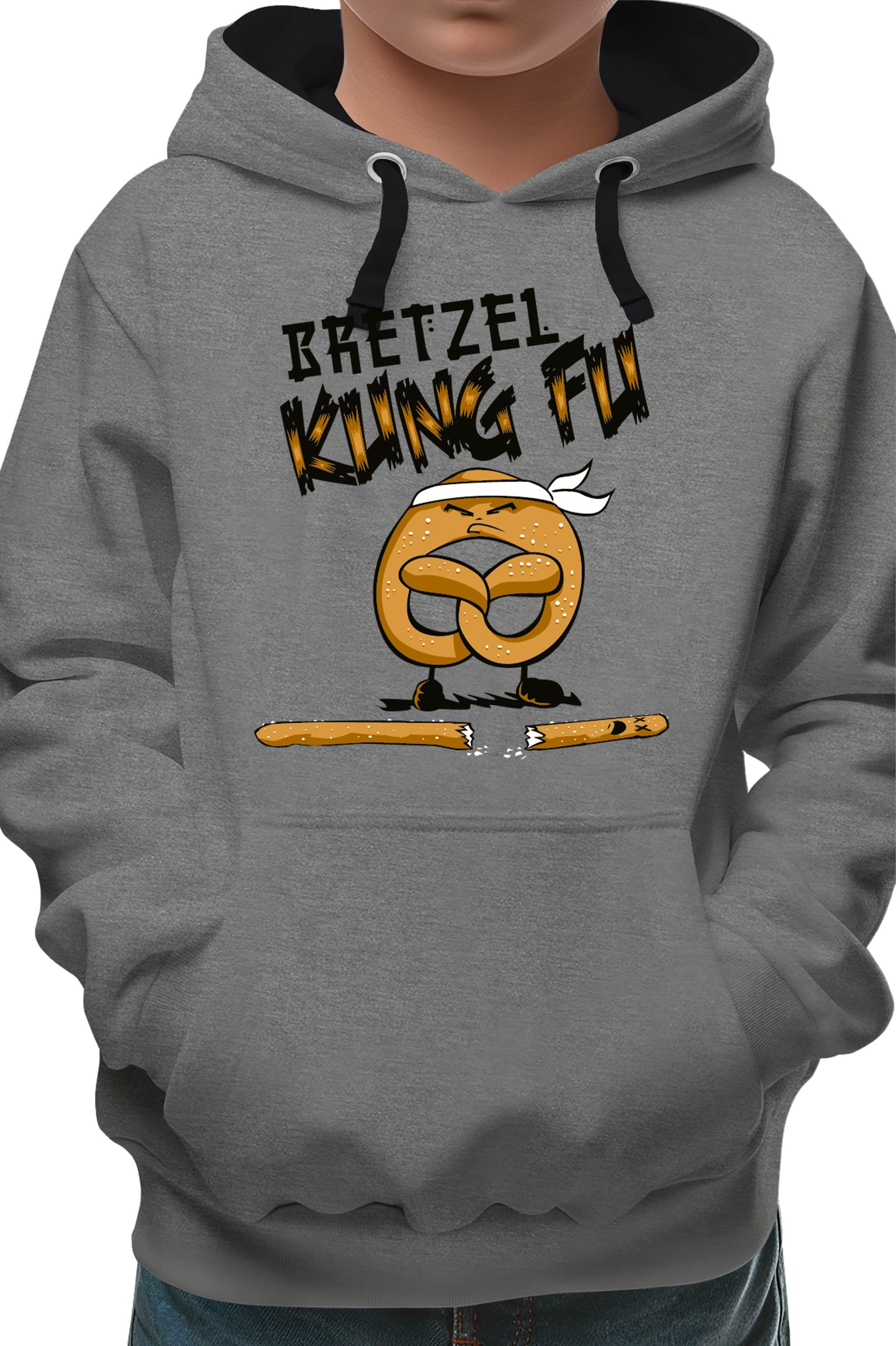 Sweat Enfant Le Bretzel est plus fort que le Stick